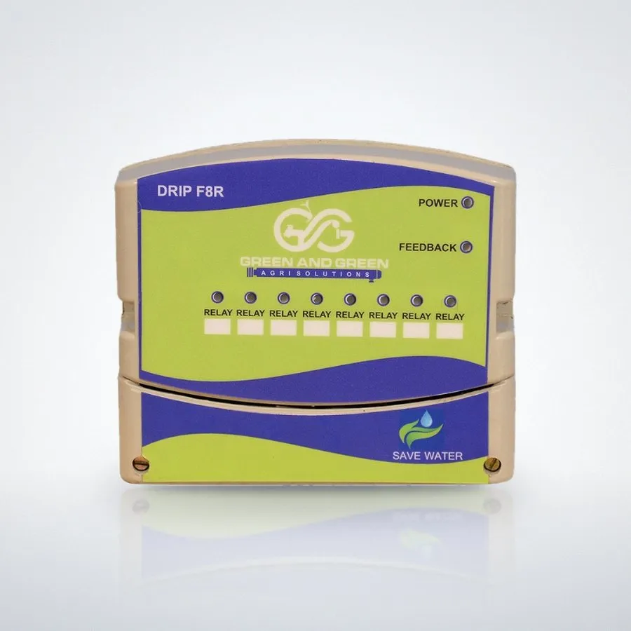 DRIP F8R controller used in the Smart Drip Irrigation System