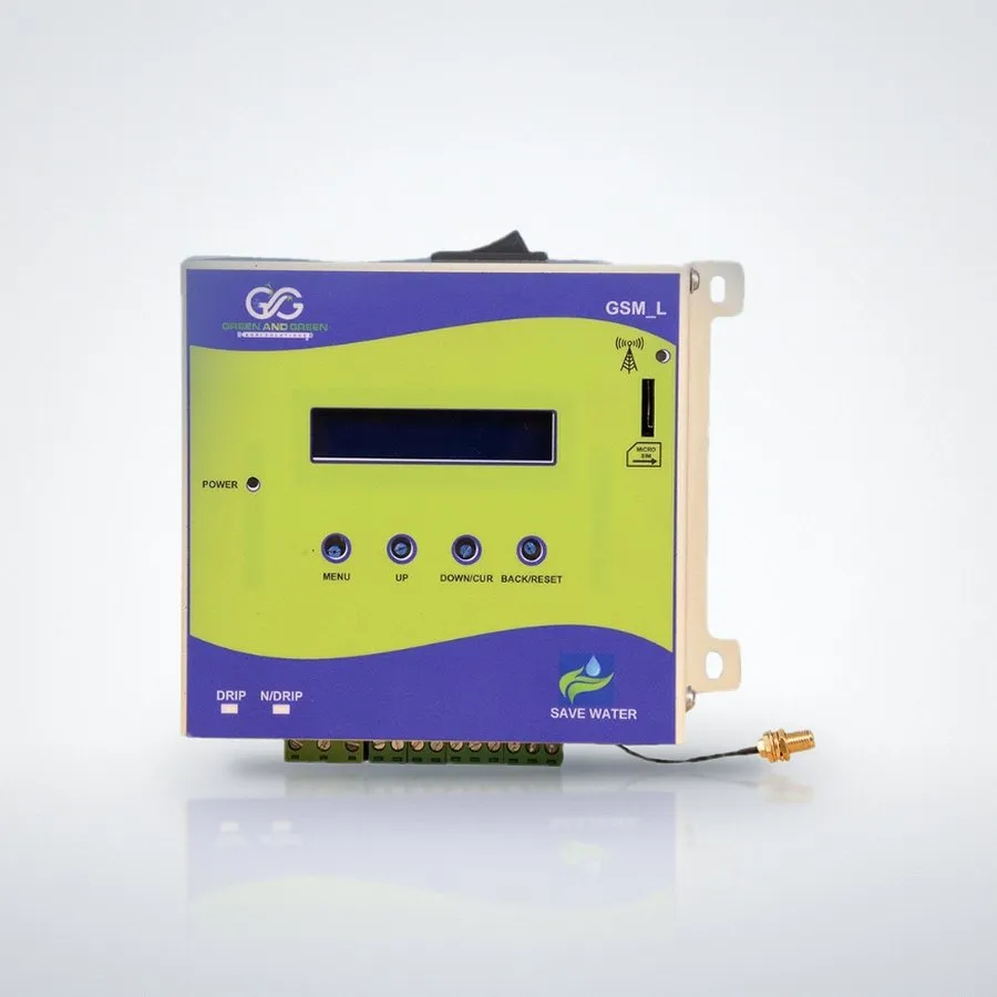 Little GSM L pump controller, front view, shown for model S