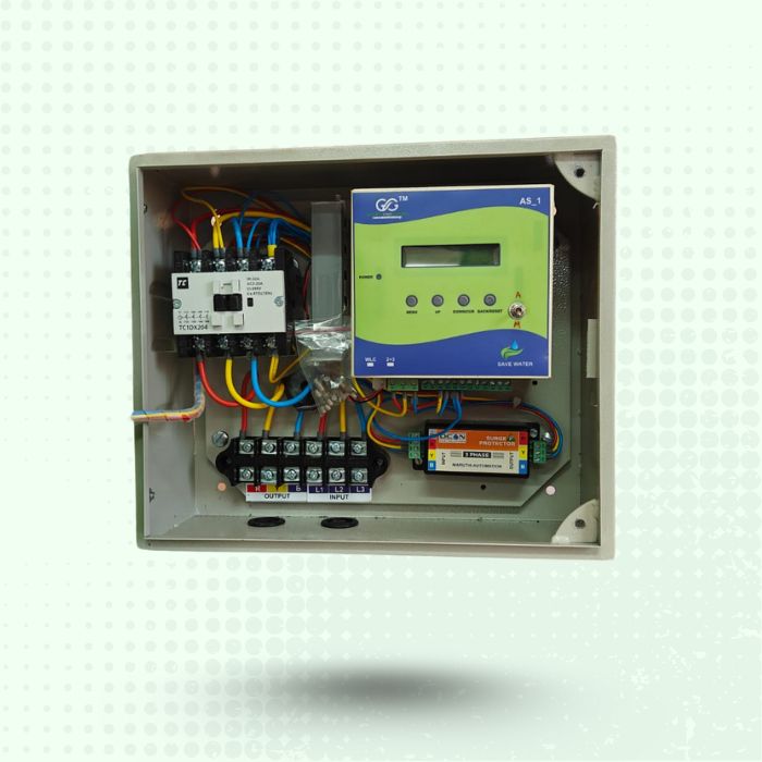 Green and Green - Products - Single Phase Water Pump Controller - AS_1 2